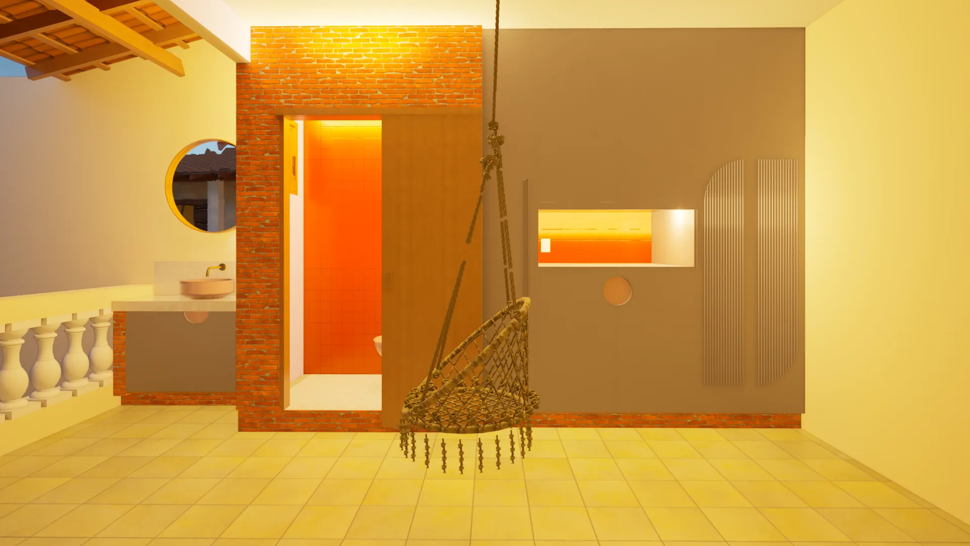 com a luz da noite